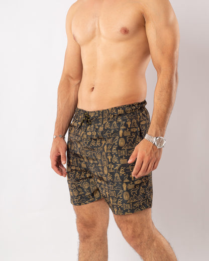 Pharaonic Swim Short