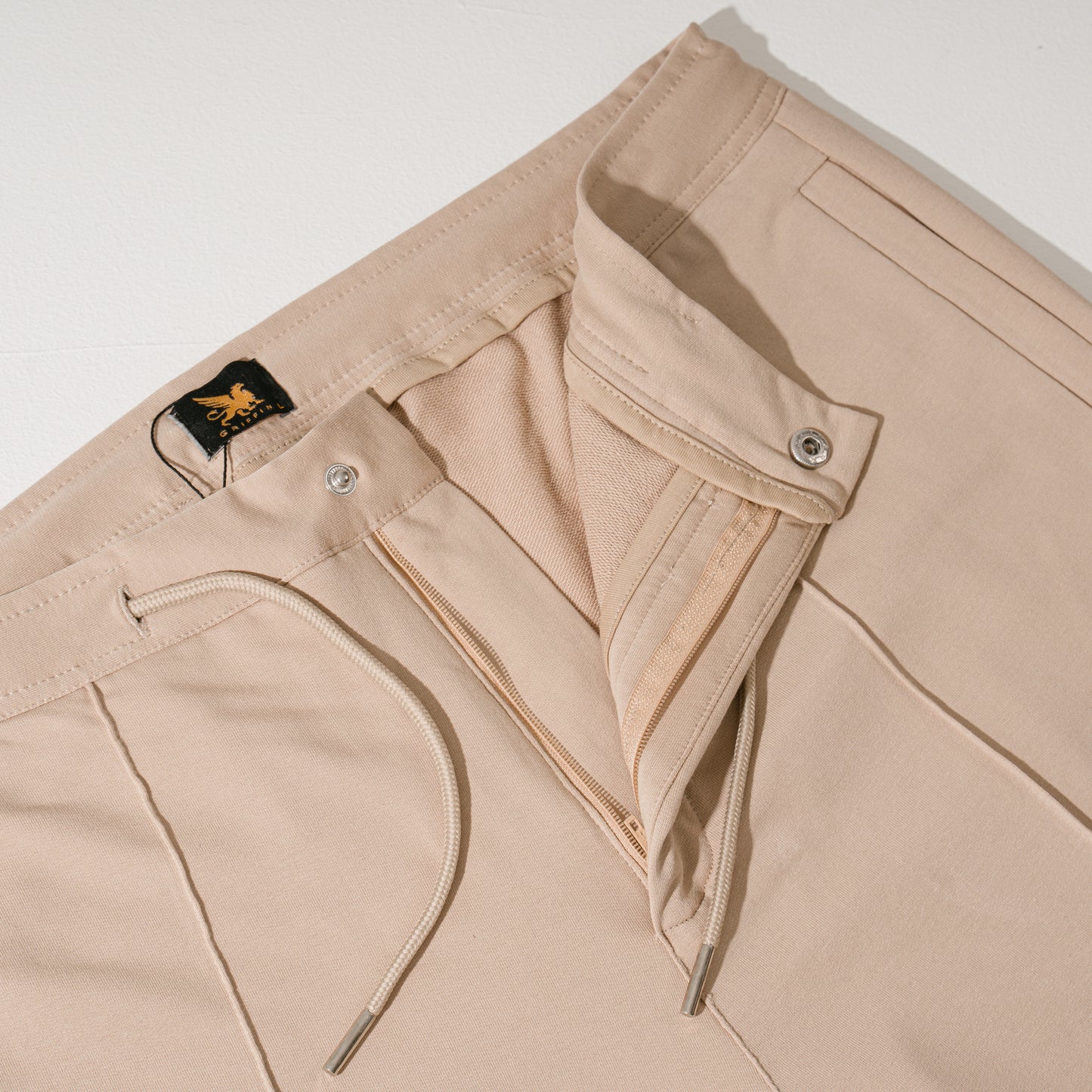 Beige Essential Sweat Short