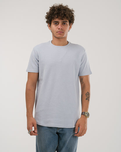 Silver Crew Neck T-Shirt