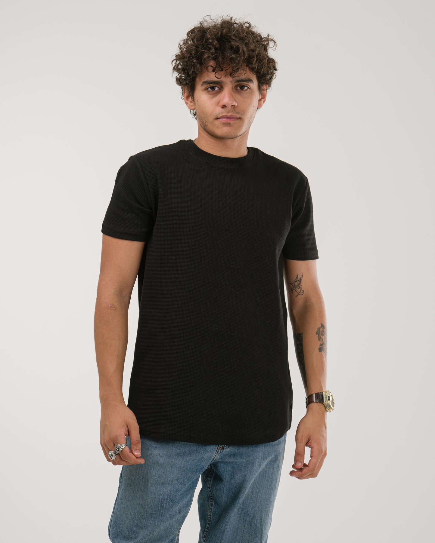 Black Crew Neck T-Shirt